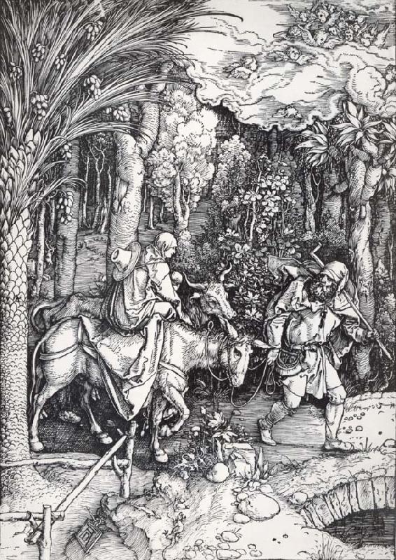 Albrecht Durer The Flight into Egypt china oil painting image